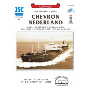 JSC-301 - zbiornikowiec CHEVRON NEDERLAND 1:250