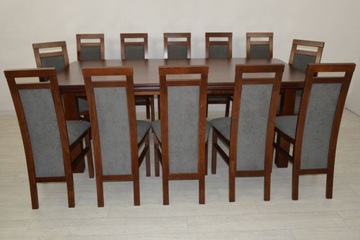 LARGE SET раздвижной стол 100/200/300 12 стульев