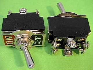 Przełącznik dźwigienkowy ON-OFF 2 pozycje 6 pin KN