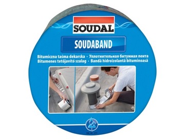 SOUDAL bitum. taśma dekarska 22,5cm/10m grafit