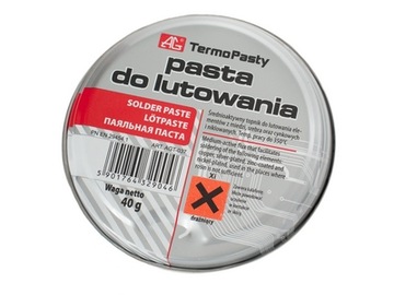 Pasta do lutowania AG TermoPasty 40g