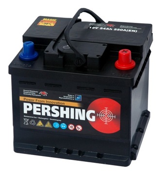 Akumulator PERSHING 12V 54Ah 550A HERMETYK