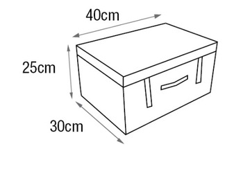 BOX TRACK TEXTILE BOX цветы в небе M