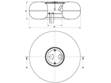 GZWM 630/200 47L BULTA ВНУТРЕННИЙ ТОРОИДАЛЬНЫЙ БАК ДЛЯ СУГ ПРОИЗВОДСТВО 2024 ГОДА