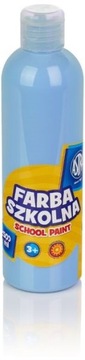 Farba szkolna ASTRA plakatowa 500 ml błękitna