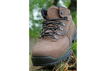 КОЖАНЫЕ ОХОТНИЧЬИ БОТИНКИ HANZEL TRAIL, размер 41, НУБУК