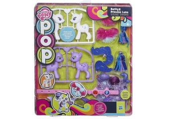 MY LITTLE PONY POP RARITY KSIĘŻNICZKA LUNA zestaw 2 kucyki do składania