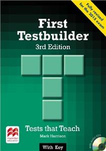FIRST Testbuilder Podręcznik + key+CD MACMILLAN