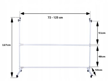 Передвижная мобильная регулируемая подставка для держателя доски