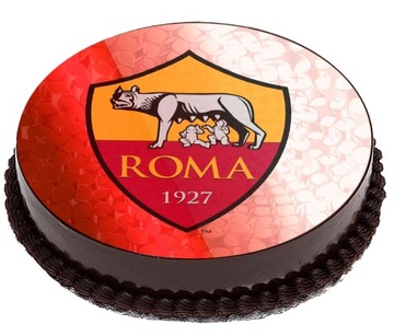 OPŁATEK NA TORT As Roma Serie A Klub 20cm