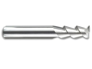 Frez VHM 2p do ALUMINIUM 4mm chwyt 4mm POLEROWANY