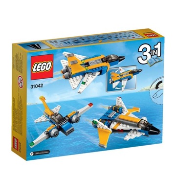 LEGO 31042 Creator 3 w 1 31042 Super ścigacz + GRATIS