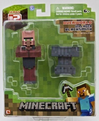 Minecraft ruchoma figurka Villager kolekcjonerska z akcesoriami 32582