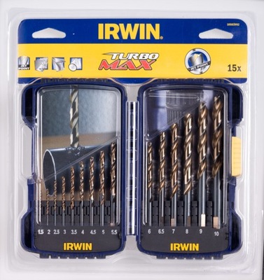 IRWIN 10503992 Zestaw wierteł 15szt. wiertło