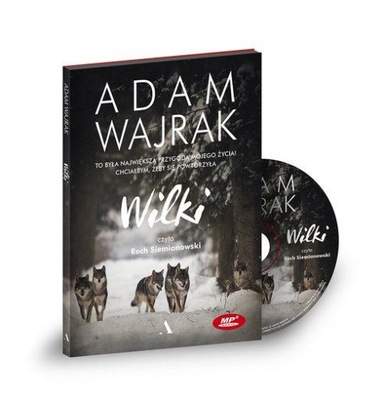 Wilki Adam Wajrak książka audio płyta CD NOWA!