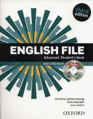 ENGLISH FILE 3ed third edition Advanced student's book