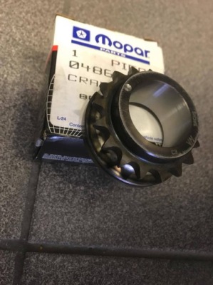 Jeep колесо зубчасте вала колінчастого nowe oryg фото №1