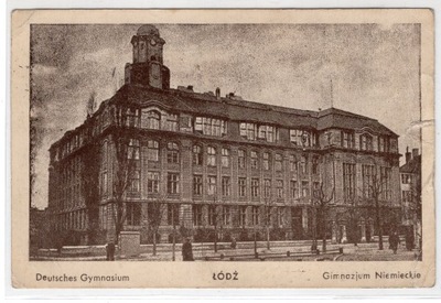 FL1028 Gimnazjum Niemieckie w Łodzi 11.X.1939r