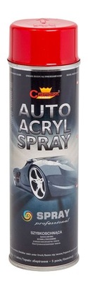 CHAMPION Spray Auto Acryl Podkład 500ml CZERWONY