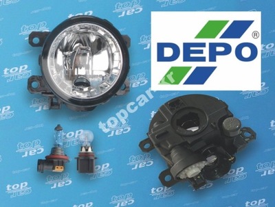 H99 SUBARU IMPREZA 11- HALOGEN LAMP +DRL DEPO - milautoparts-fr.ukrlive.com