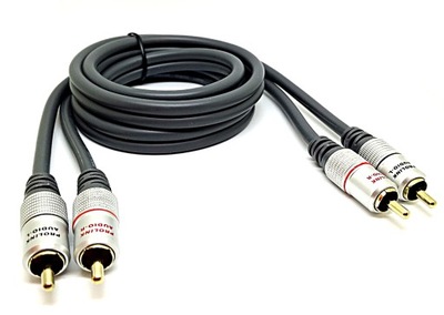 Przyłącze kabel CHINCH 2x RCA - 2xRCA 0,5m PROLINK