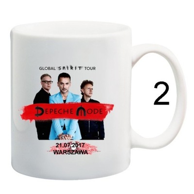 KUBEK DEPECHE MODE DAVID SPIRIT TOUR WZORY