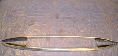 Vw tiguan рейлінги дахові хром orginał комплект фото №1