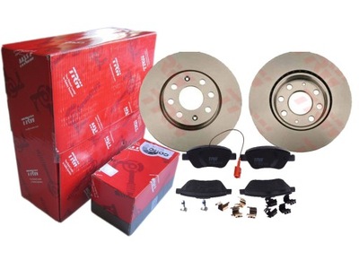 DISCS + PADS TRW FRONT FIAT GRANDE PUNTO - milautoparts-fr.ukrlive.com