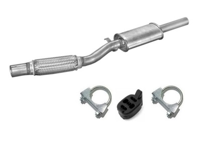 FIAT CINQUECENTO 1.1 (1994-1999) SILENCER CENTRAL WITH 46406360 + 46481765 - milautoparts-fr.ukrlive.com