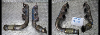 Колектор випускний infiniti qx50 3,0d фото №1