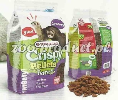 Versele Laga VL-Crispy Pellets - Ferrets 3kg - granulat dla fretek PROMOCJA