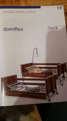 Łóżko rehabilitacyjne Domiflex, sterowane elektr.