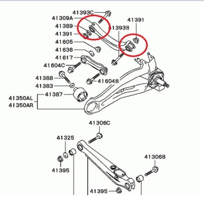 LANCER OUTLANDER BUSHING DRIVE SHAFT REAR PLYWAJACA - milautoparts-fr.ukrlive.com