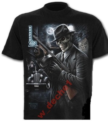 GANGSTER AS Koszulka rozm. M firmy SPIRAL z Anglii