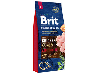 BRIT Premium by Nature Adult L (Large) 15kg