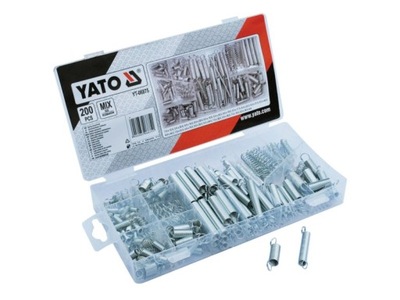 SET SPREZYNEK 200 PC. MIX YT-06875 - milautoparts-fr.ukrlive.com