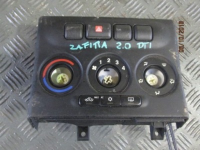 Opel zafira 2.0 dti панель обдув с кондиционер фото №1