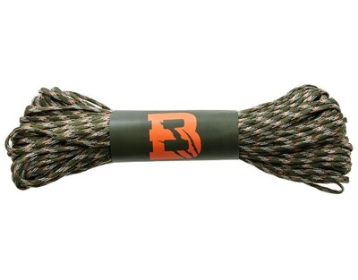 Linka lina Paracord spadochronowa taktyczna Badger Outdoor 550 Woodland 30m