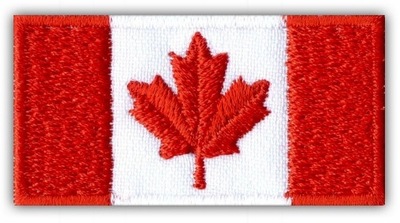Kanada, Canada - Naszywka Flaga Kanady, kanadyjska