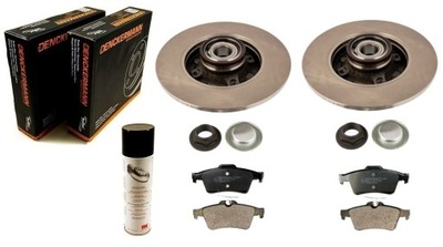 DISCS PADS BEARING RENAULT LAGUNA III 2007- LATITUDE TALISMAN REAR SET - milautoparts-fr.ukrlive.com