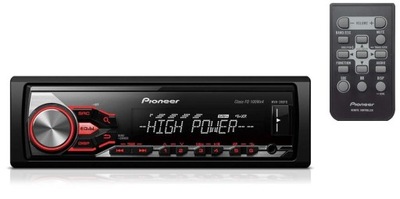 Pioneer MVH-280FD Autorádio MP3 USB AUX Max Power 4x100W + diaľkový ovládač