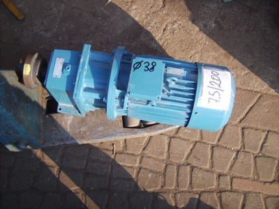 silnik elektryczny 7.5 kw motoreduktor 200 obr