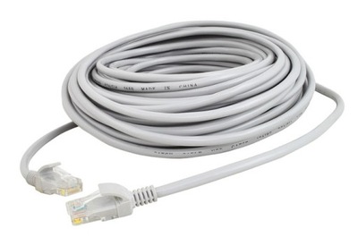 Kabel sieciowy 15m do internetu gotowy do użycia