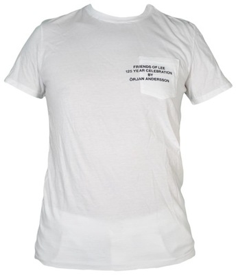 LEE t-shirt meski WHITE shortsleeve POCKET T M r38