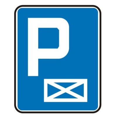 Znak Drogowy D18a Parking Miejsce Zastrzeżone