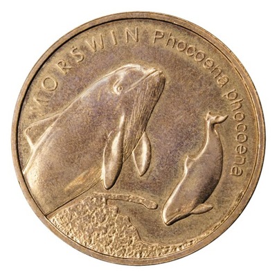 Moneta 2 zł - Morświn - 2004 rok
