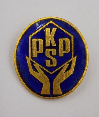 odznaka PKPS + etui