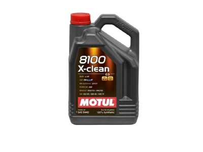 OLEJ MOTUL 8100 X-CLEAN 5W40 5L
