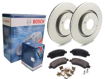 2× BOSCH DISQUE DE FREIN + SABOTS DE FREIN DE FREIN AVANT - BOSCH 0986494623 - milautoparts-fr.ukrlive.com