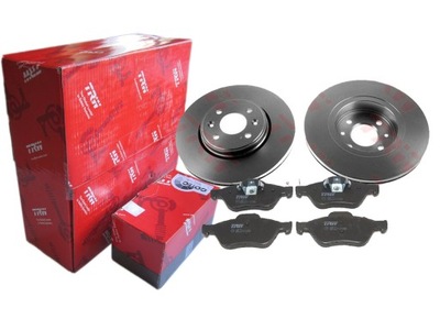 DISQUES + SABOTS DE FREIN TRW AVANT RENAULT MEGANE II - milautoparts-fr.ukrlive.com